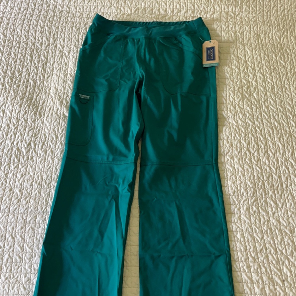 Cherokee Workwear green scrub bottoms